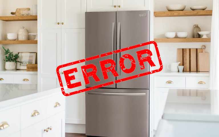 ارور یخچال فریجیدر