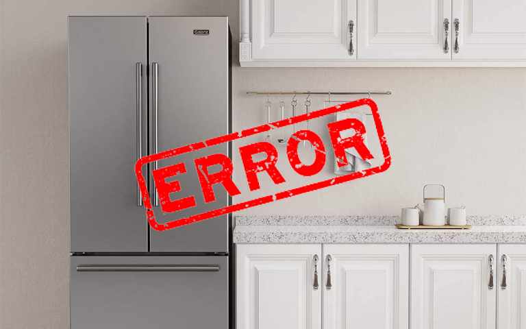 ارور ها و عیب یابی در یخچال تکنو